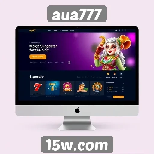 Novidades no design do site aua777